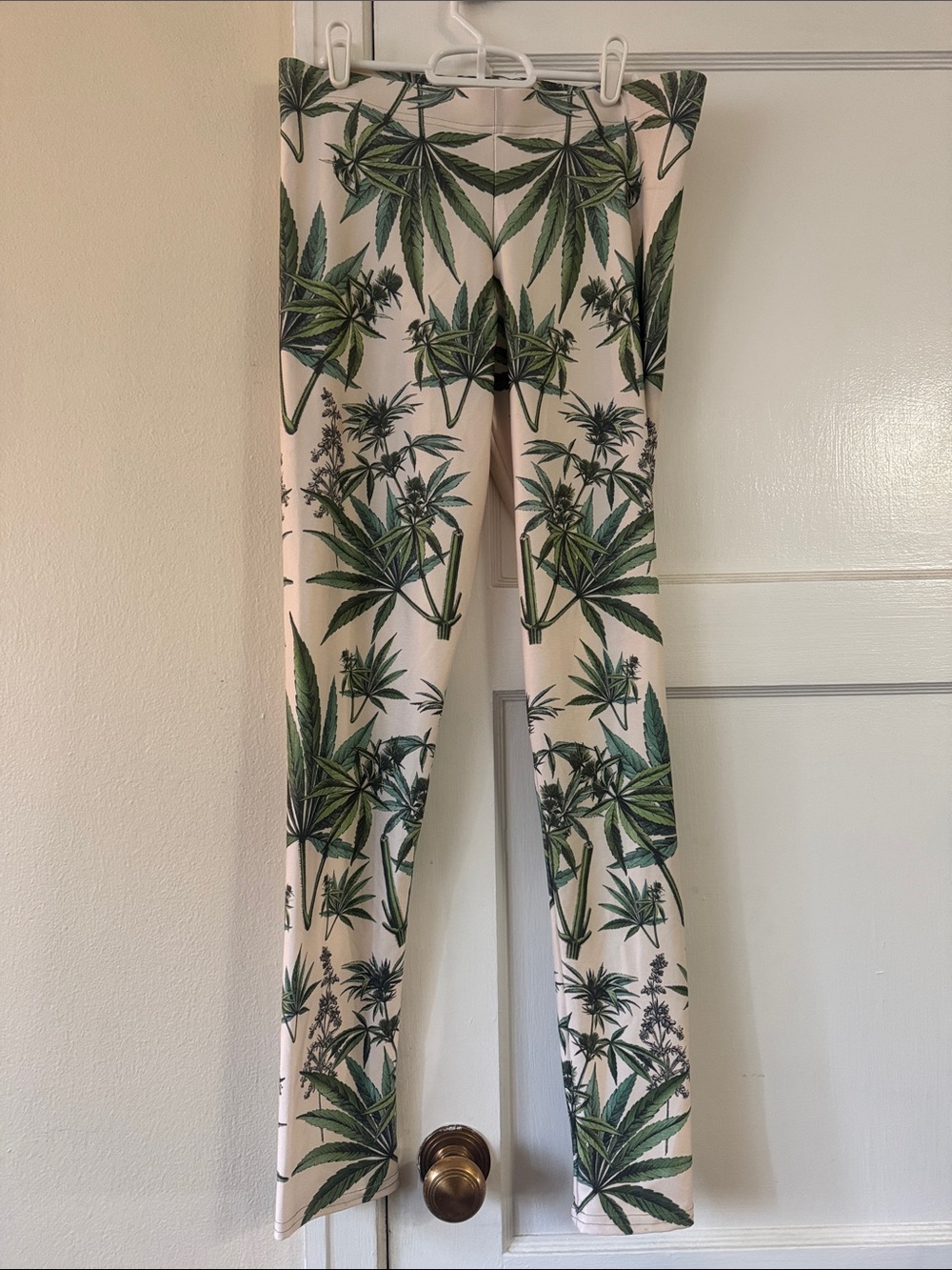 Women’s Cannabis Flower Leggings - Picture 1 of 5